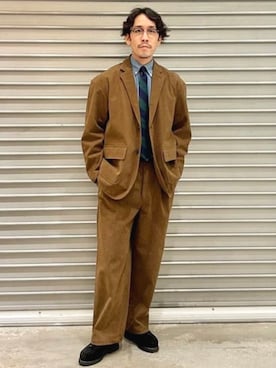 「アイテム（テーラードジャケット）」を使った、B:MING by BEAMS MENさん（メンズ・173cm）の秋コーディネート