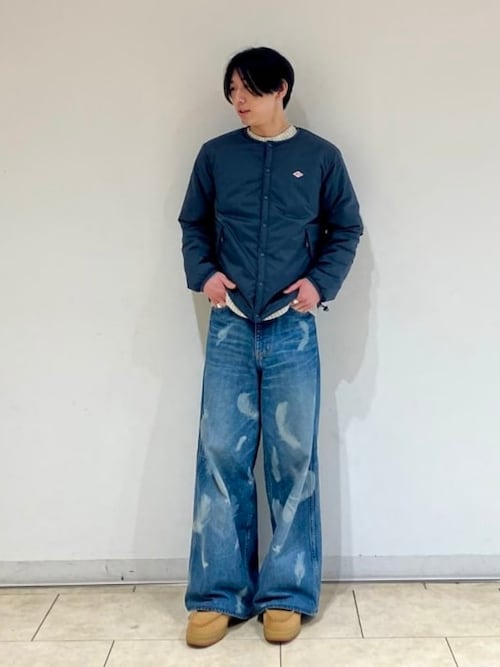 SBD シングニット B:MING by BEAMS（ビーミング by ビームス）5ゲージ ストレッチ