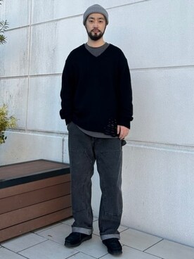 B:MING by BEAMS MENさん（メンズ・172cm）の冬コーディネート