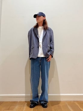 「B:MING by BEAMS（ビーミングバイビームス）のアイテム（テーラードジャケット）」を使った、B:MING by BEAMS MENさん（メンズ・176cm）の秋コーディネート