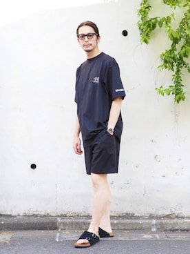 B:MING by BEAMS MENさん（メンズ・176cm）の夏コーディネート