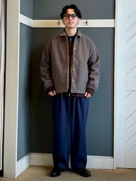 B:MING by BEAMS MENさん（メンズ・178cm）の冬コーディネート