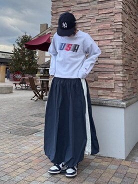 B:MING by BEAMS MENさん（レディース・165cm）の冬コーディネート