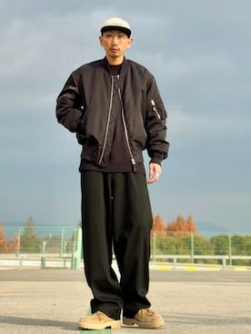 B:MING by BEAMS MENさん（メンズ・166cm）の冬コーディネート