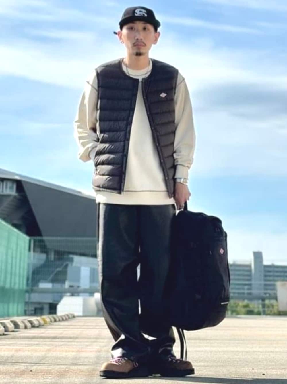 DANTON（ダントン）の「DANTON / POLYESTER TWILL BACKPACK MONT FARON