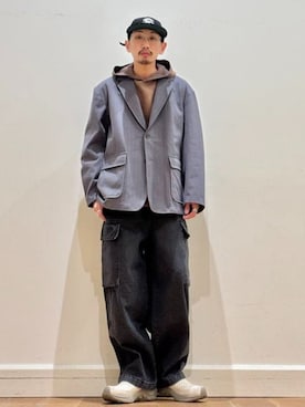 B:MING by BEAMS MENさん（メンズ・166cm）の冬コーディネート