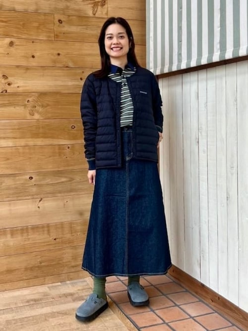 別注】mont-bell / スぺリオダウン ラウンドネックジャケット 25FW（S