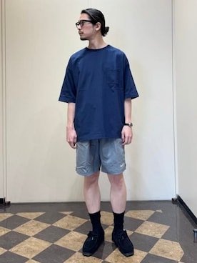 「NIKE（ナイキ）のアイテム」を使った、B:MING by BEAMS MENさん（メンズ・176cm）の夏コーディネート