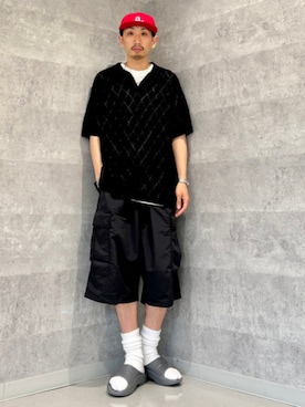 「B:MING by BEAMS（ビーミングバイビームス）のアイテム（ポロシャツ）」を使った、B:MING by BEAMS MENさん（メンズ・166cm）の夏コーディネート
