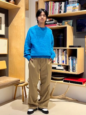 「J.PRESS（ジェイプレス）のアイテム」を使った、B:MING by BEAMS MENさん（メンズ・168cm）の冬コーディネート