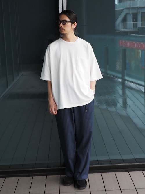 別注】Gramicci / ストライプ スラックス（スラックス