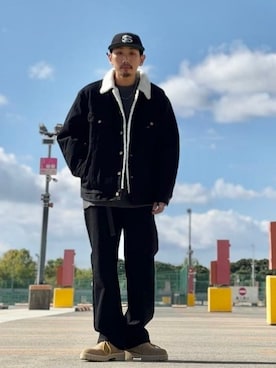 「Lee（リー）のアイテム」を使った、B:MING by BEAMS MENさん（メンズ・166cm）の秋コーディネート