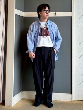 B:MING by BEAMS MENさん（メンズ・178cm）の春コーディネート