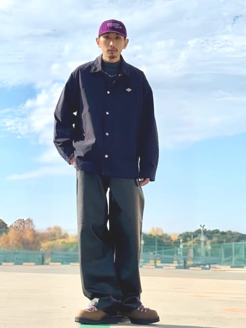 セール】DANTON / インサレーション コーチ ジャケット（ブルゾン