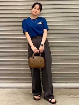 「アイテム（トップス）」を使った、B:MING by BEAMS MENさん（メンズ・153cm）の夏コーディネート