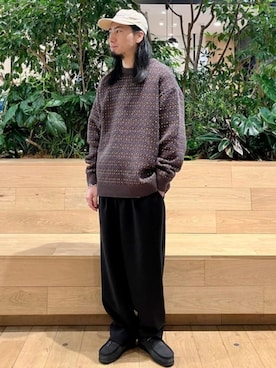 B:MING by BEAMS MENさん（メンズ・172cm）の冬コーディネート