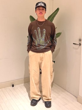 B:MING by BEAMS MENさん（メンズ・166cm）の秋コーディネート