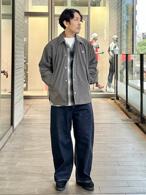 セール】DANTON / インサレーション コーチ ジャケット（ブルゾン