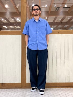 B:MING by BEAMS MENさん（メンズ・180cm）の夏コーディネート