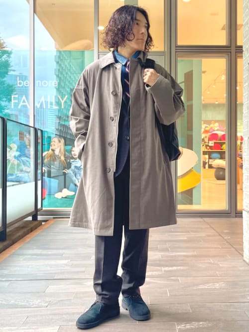 DANTON / インサレーション ステンカラー コート（ステンカラーコート