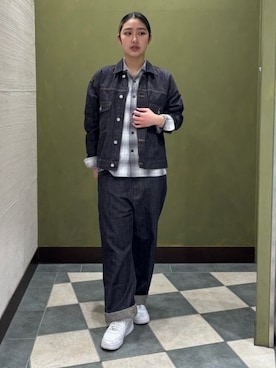 「セットアップスタイル」｜「アイテム（ブルゾン）」を使った、B:MING by BEAMS MENさん（メンズ・163cm）の春コーディネート