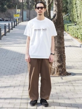 「Lee（リー）のアイテム（その他パンツ）」を使った、B:MING by BEAMS MENさん（メンズ・176cm）の春コーディネート