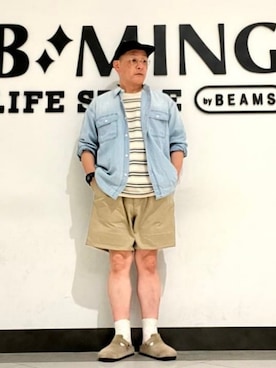 B:MING by BEAMS MENさん(メンズ・170cm)の夏コーディネート
