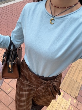 「COACH（コーチ）のアイテム」を使った、きてぃさん（レディース・153cm）の秋コーディネート