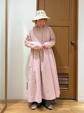 ちば𓍯さん（骨格ウェーブ・レディース・151cm）の春コーディネート