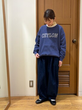 ちば𓍯さん(レディース・151cm)の冬コーディネート