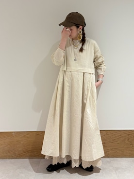 ちば𓍯さん（骨格ウェーブ・レディース・151cm）の春コーディネート