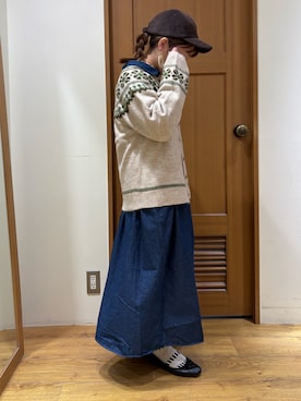 ちば𓍯さん(レディース・151cm)の冬コーディネート