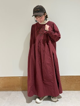 ちば𓍯さん（レディース・151cm）の冬コーディネート