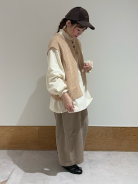 ちば𓍯さん(レディース・151cm)の冬コーディネート