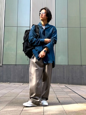 「Furbo design（フルボデザイン）のアイテム（腕時計）」を使った、りょう(ちょっと間おやすみ中！！)さん（メンズ・170cm）の春コーディネート
