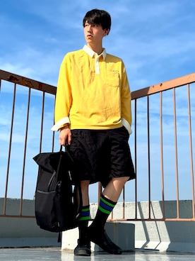 「CONVERSE（コンバース）のアイテム（サンダル）」を使った、りょう(ちょっと間おやすみ中！！)さん（メンズ・170cm）の夏コーディネート