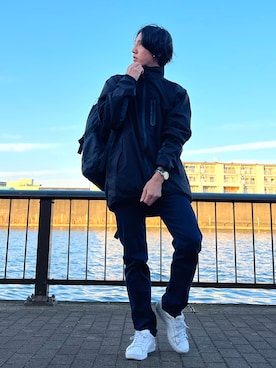 「Furbo design（フルボデザイン）のアイテム（腕時計）」を使った、りょう(ちょっと間おやすみ中！！)さん（メンズ・170cm）の冬コーディネート