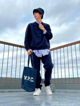 「COS（コス）のアイテム（帽子）」を使った、りょう(ちょっと間おやすみ中！！)さん（メンズ・170cm）の秋コーディネート
