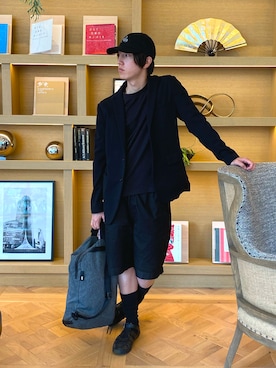 「CONVERSE（コンバース）のアイテム（サンダル）」を使った、りょう(ちょっと間おやすみ中！！)さん（メンズ・170cm）の秋コーディネート