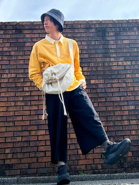 「COS（コス）のアイテム（帽子）」を使った、りょう(ちょっと間おやすみ中！！)さん（メンズ・170cm）の春コーディネート