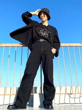 「COS（コス）のアイテム（帽子）」を使った、りょう(ちょっと間おやすみ中！！)さん（メンズ・170cm）の秋コーディネート