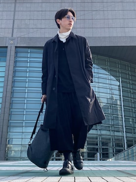 「CONVERSE（コンバース）のアイテム（サンダル）」を使った、りょう(ちょっと間おやすみ中！！)さん（メンズ・170cm）の冬コーディネート