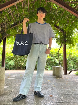 「CONVERSE（コンバース）のアイテム（サンダル）」を使った、りょう(ちょっと間おやすみ中！！)さん（メンズ・170cm）の夏コーディネート