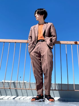「秋トレンド2021」｜「アイテム（その他アウター）」を使った、りょう(ちょっと間おやすみ中！！)さん（メンズ・170cm）の秋コーディネート