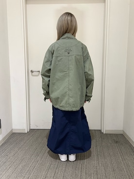 「新作」｜「アイテム（その他アウター）」を使った、Акаяiさん（レディース・155cm）の冬コーディネート