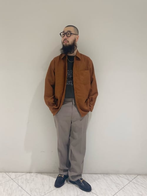 ソリッド ツイル ノープリーツ ストレート パンツを使った人気