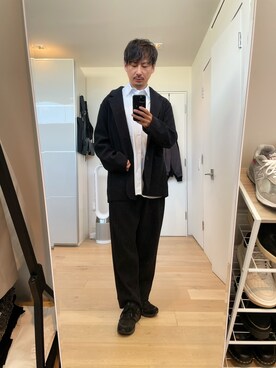 「stein（シュタイン）のアイテム（その他パンツ）」を使った、fumiさん（メンズ・176cm）の春コーディネート