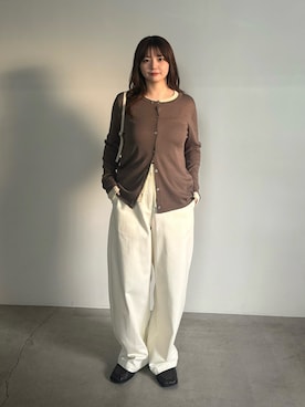 「select MOCA（セレクトモカ）のアイテム（バッグ）」を使った、ruriさん（レディース・148cm）の春コーディネート