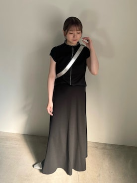 「select MOCA（セレクトモカ）のアイテム」を使った、ruriさん（骨格ストレート・レディース・148cm）の夏コーディネート
