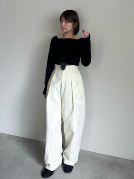 「select MOCA（セレクトモカ）のアイテム（バッグ）」を使った、ruriさん（レディース・148cm）の秋コーディネート